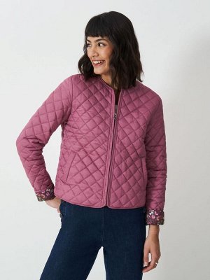 Стеганая куртка Crew Clothing Company, 100% хлопок, розового цвета.