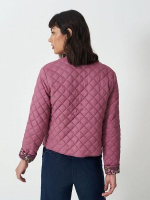 Стеганая куртка Crew Clothing Company, 100% хлопок, розового цвета.