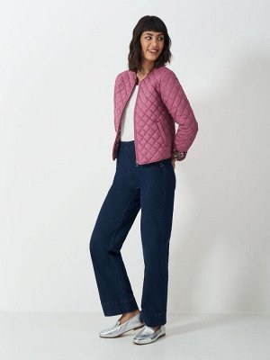 Стеганая куртка Crew Clothing Company, 100% хлопок, розового цвета.