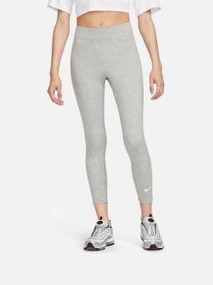 Серые леггинсы Nike Sportswear Classic с высокой талией 7/8
