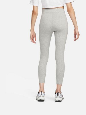 Серые леггинсы Nike Sportswear Classic с высокой талией 7/8