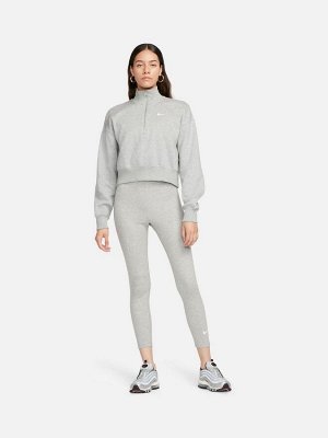Серые леггинсы Nike Sportswear Classic с высокой талией 7/8
