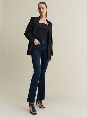Джинсы Ink Blue Denim - облегающие джинсы Lift Slim And Shape Bootcut