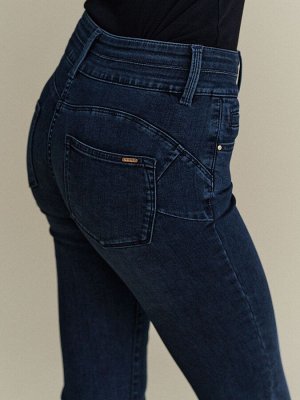 Джинсы Ink Blue Denim - облегающие джинсы Lift Slim And Shape Bootcut
