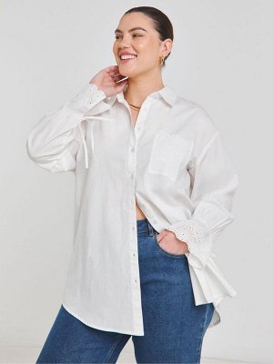 Рубашка Simply Be Broderie Pocket