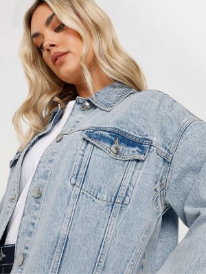 Куртка свободного кроя Yours Curve из 100% хлопка