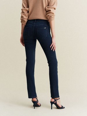 Джинсы Ink Blue Denim — облегающие, подтягивающие и моделирующие джинсы