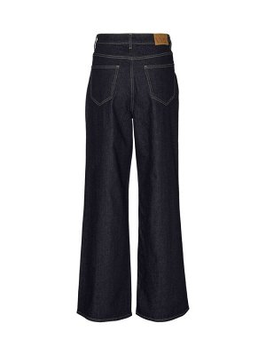 Джинсы VERO MODA Wide Leg Dark Denim с прошитыми карманами