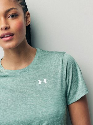 Зеленый — футболка Under Armour Tech SSC Twist