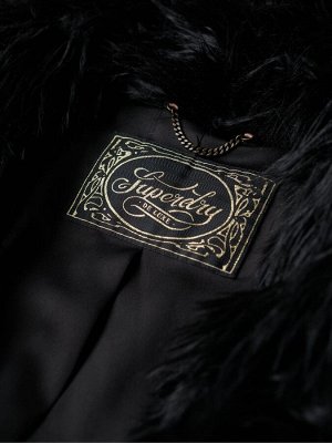 Короткая шуба из искусственного меха Superdry