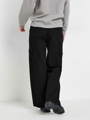 Джинсы-карго PixieGirl Petite Blk Pull On из 100% хлопка