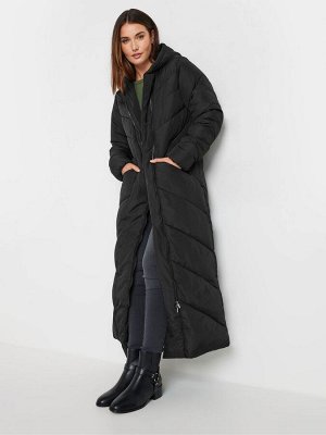 Длинное длинное стеганое пальто Sally Maxi