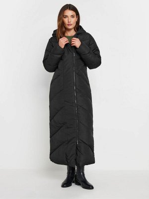 Длинное длинное стеганое пальто Sally Maxi