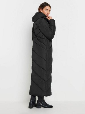 Длинное длинное стеганое пальто Sally Maxi
