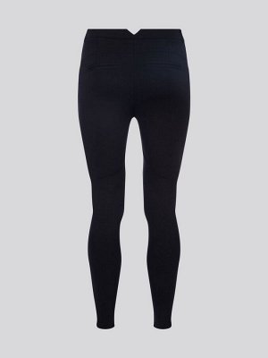 NEXT. Черные - женские брюки-клеш US Polo Assn. Натуральные, эластичные, облегающие.