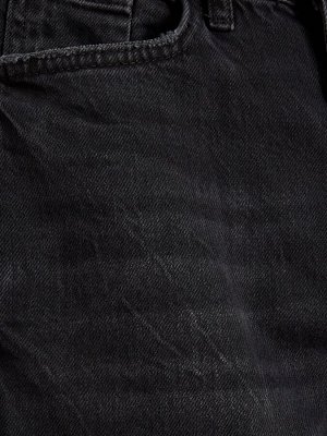 Джинсы River Island Mom Petite с высокой талией и рельефной посадкой, 100% хлопок