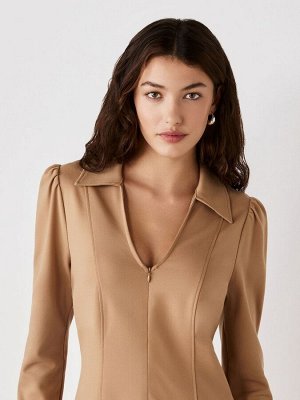 Платье длиной до колена из джерси Finery Bethany Ponte