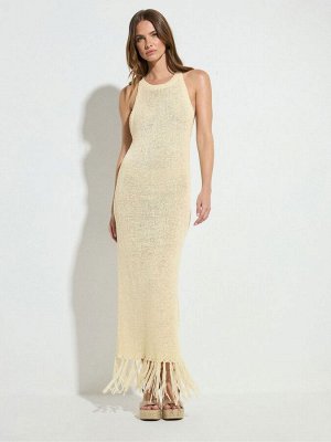 Платье Star by Julien MacDonald с бахромой по подолу