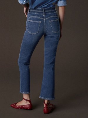 Средне-синие — узкие расклешенные джинсы Lift And Shape Bootcut