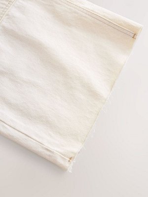 Джинсы Carpenter Wide Leg, 100% хлопок, экрю