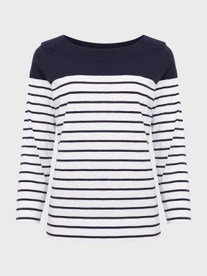 Футболка Hobbs Striped Avia, 100% хлопок
