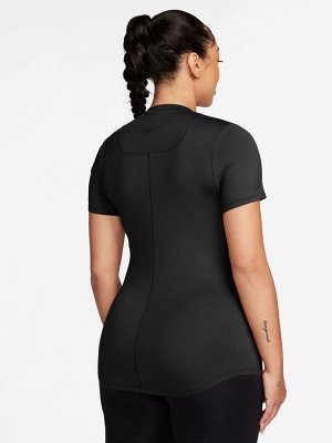 Черный - топ с коротким рукавом Nike Maternity One