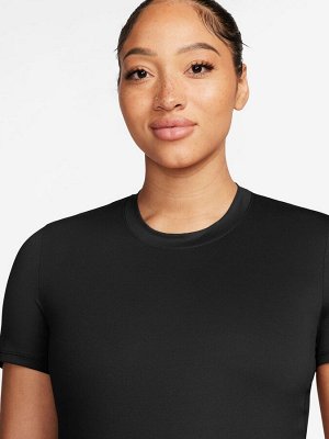 Черный - топ с коротким рукавом Nike Maternity One