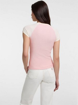 Футболка Guess Jeans с коротким рукавом и логотипом
