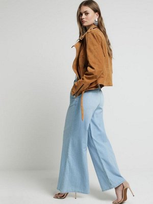 Джинсы River Island средней посадки, широкие, мешковатые, 100% хлопок