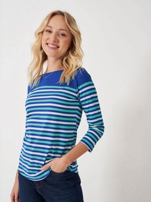Топ в бретонскую полоску Crew Clothing Company, 100% хлопок