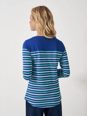 Топ в бретонскую полоску Crew Clothing Company, 100% хлопок