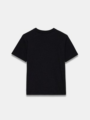 Футболка Mint Velvet из 100% хлопка с металлизированным цветочным принтом