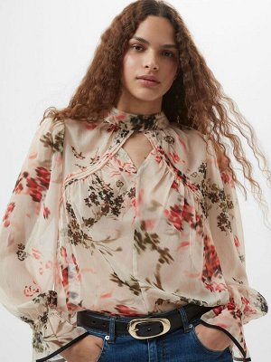 Топ Hallie Crinkle Contrast Top от French Connection