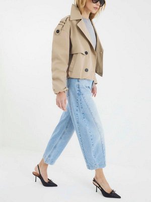 Джинсы River Island Barrel со швом