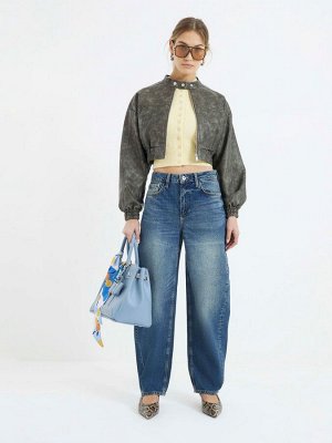 Джинсы River Island Barrel со швом