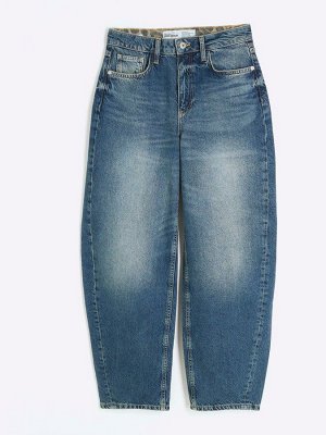 Джинсы River Island Barrel со швом
