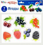 Игра магнитная развивающая. Магнитные истории &quot;Ягоды&quot; (европодвес, 4х20шт)