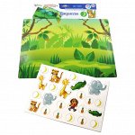 Игра магнитная &quot;Джунгли&quot;. Серия Магнитные истории (европодвес)