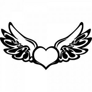 Сердце с крыльями