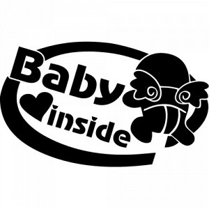 Baby inside Angel