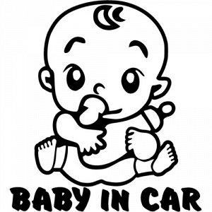 Baby in car 10