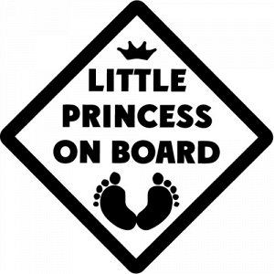 Little princess on board