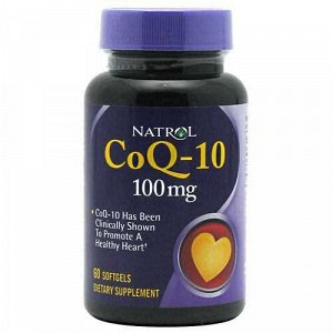 Natrol CoQ10 100мг, 60 капсул — коэнзим Q10 для поддержки сердца и энергии