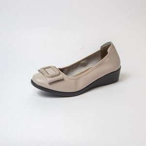 K241-YR-01-C, туфли, женские, нат.кожа, серый, нат.кожа, нат.кожа, полиуретан