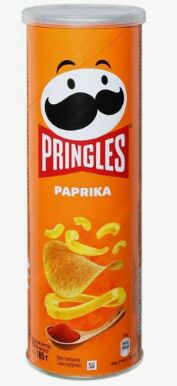 Хрустящие чипсы со вкусом сладкой паприки Pringles Принглс 165 гр