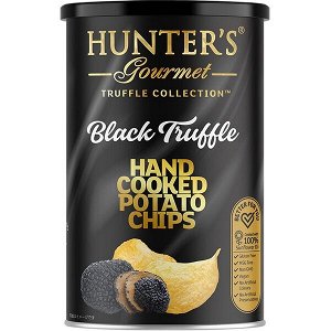Hunter's Potato Chips Black Truffle - премиальные картофельные чипсы с черным трюфелем