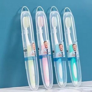 Зубная щетка Deep Clean Absolute в футляре 1шт цвет в ассортименте