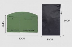 Ветрозащита для газовых плит [сталь, 50х25хh30см, полка, 1.9кг, черный, чехол]