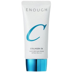Увлажняющий солнцезащитный крем с коллагеном Enough Collagen 3X Moisture Sun Cream SPF 50+ PA ++++, 50г