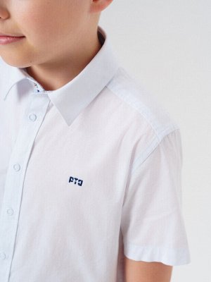 Сорочка текстильная для мальчиков (slim fit)